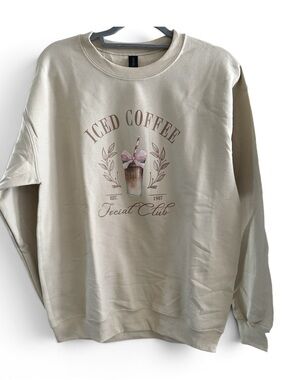 Gildan Iced Coffee Social Club Women’s Unisex Sweatshirt